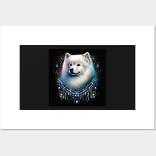 Dazzling Samoyed Posters and Art